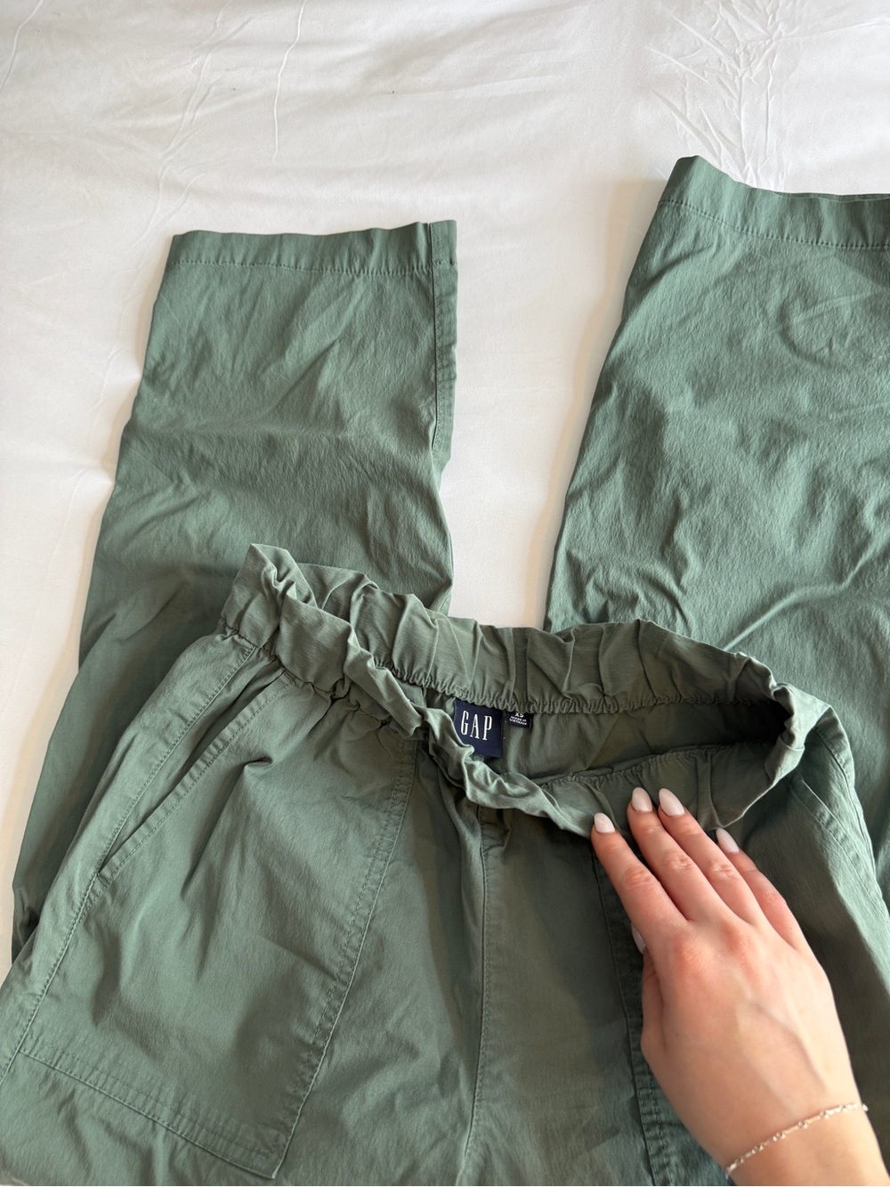 GAP Olive Green Women's Pants - Picture 2 of 2
